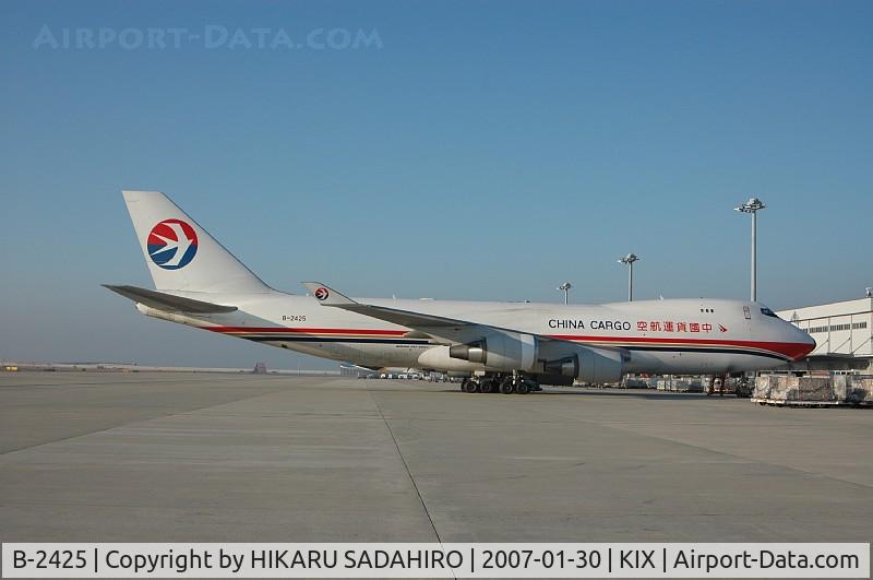 B-2425, 2006 Boeing 747-40BF/ER/SCD C/N 35207/1377, Charter flight.