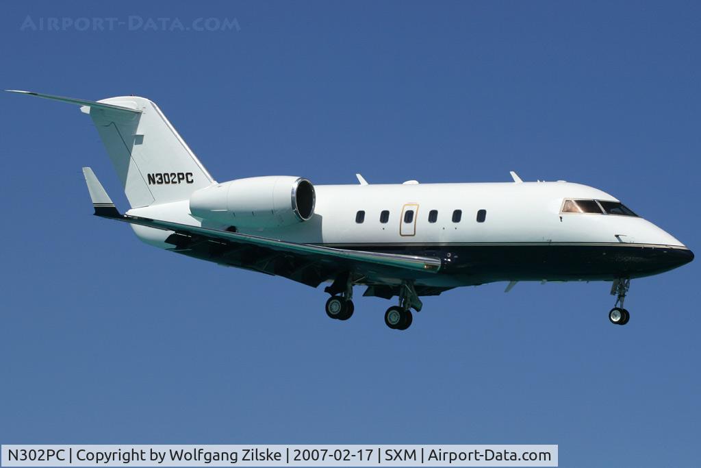 N302PC, 1982 Canadair Challenger 600S (CL-600-1A11) C/N 1072, visitor
