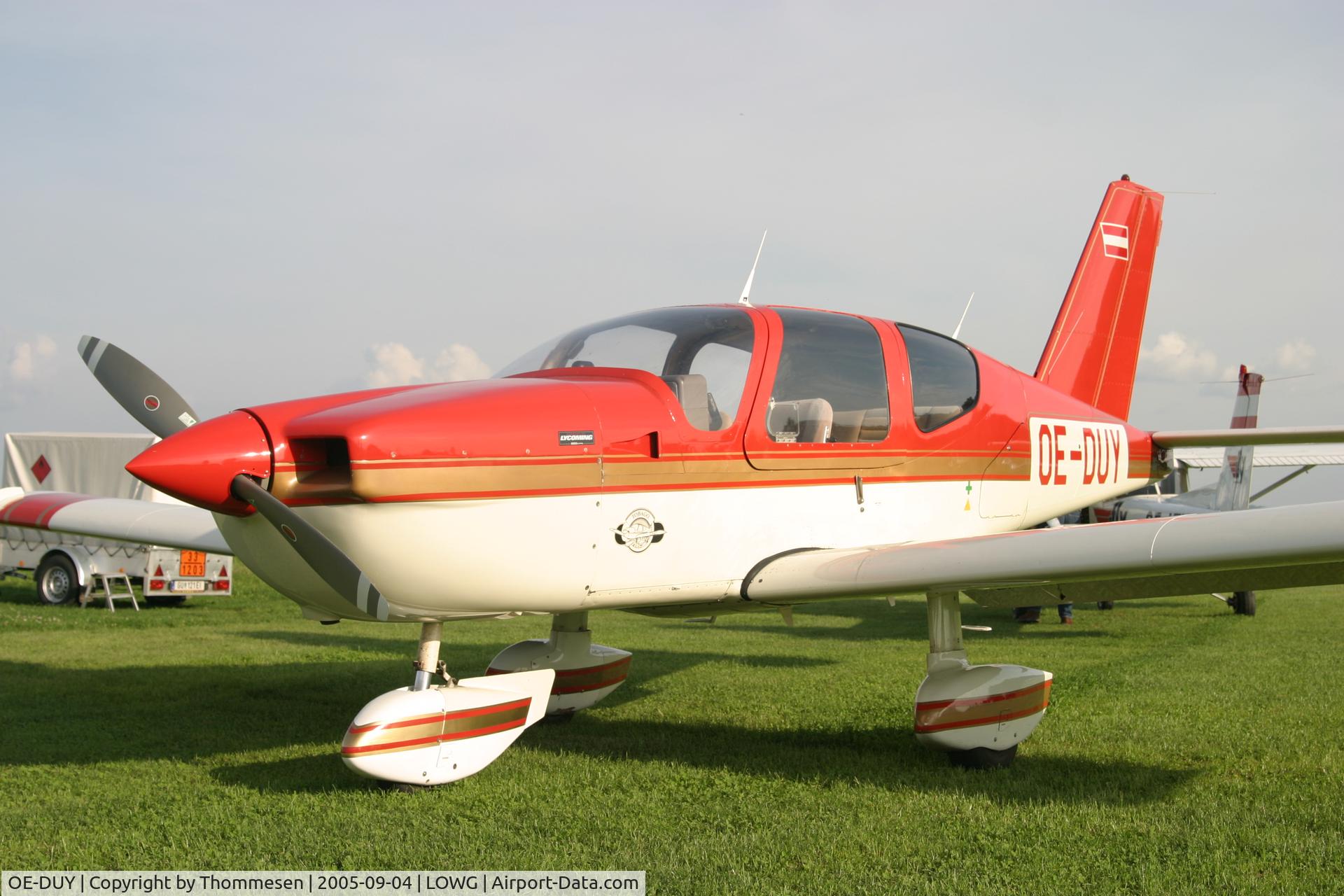 OE-DUY, 1981 Socata TB-10 Tobago C/N 198, Litle Private Airliner