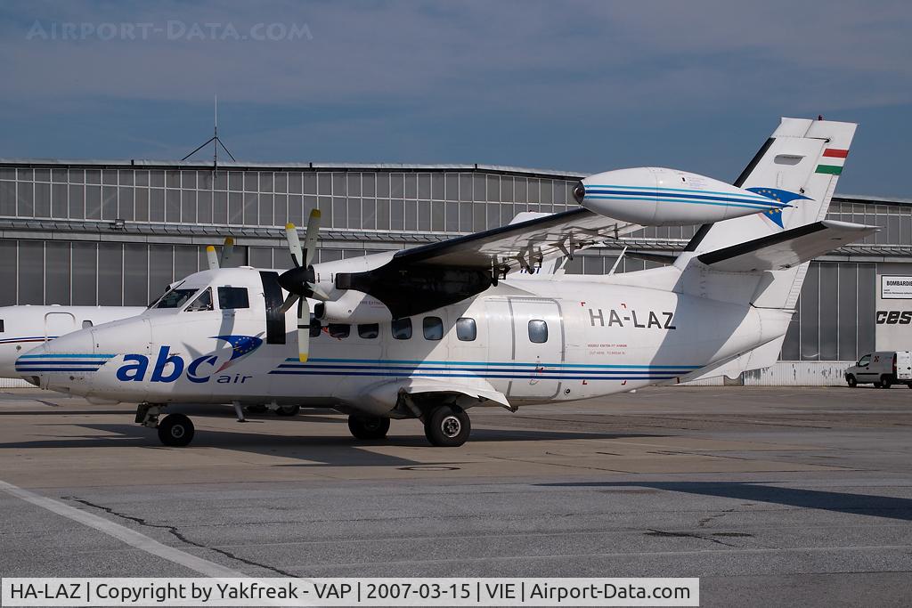 HA-LAZ, 1990 Let L-410UVP-E Turbolet C/N 902504, ABC Airlines Let 410
