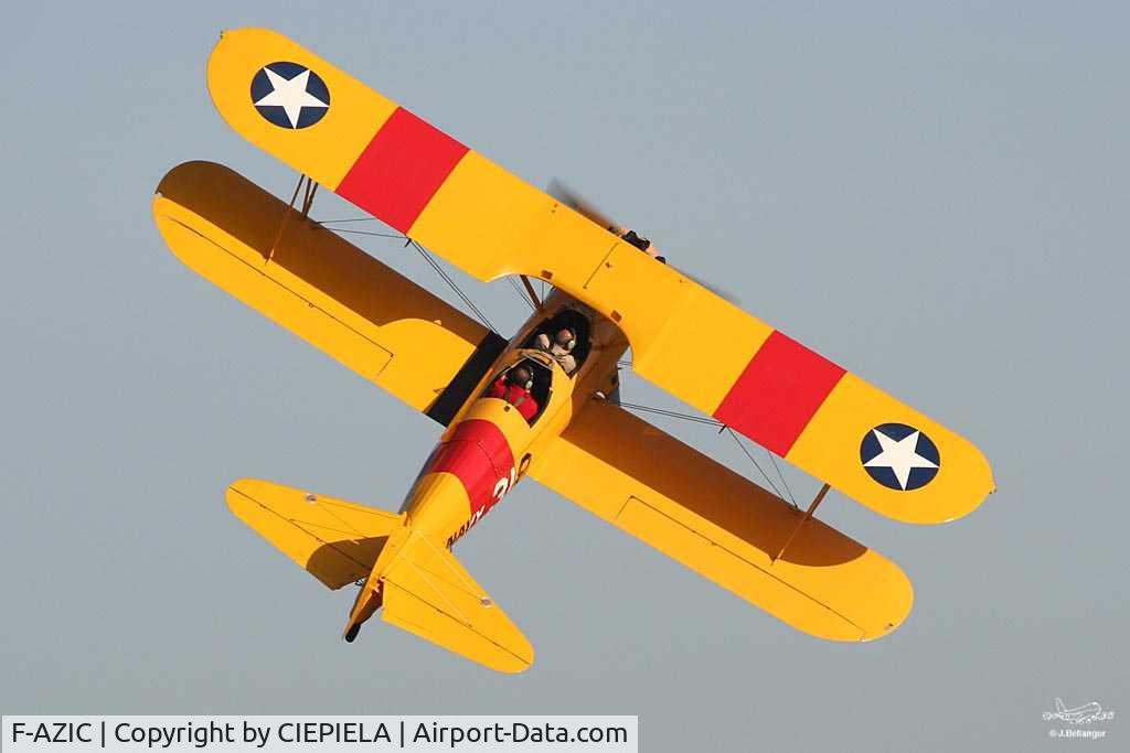 F-AZIC, 1942 Boeing A75N1 (PT-13D) C/N 75-5540, BEAUVAIS