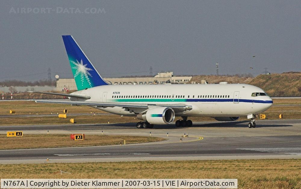 N767A, 2003 Boeing 767-2AX/ER C/N 33685, Aramco(Saudi Arabia) Boeing 767-2AXER taxiing to RWY 29