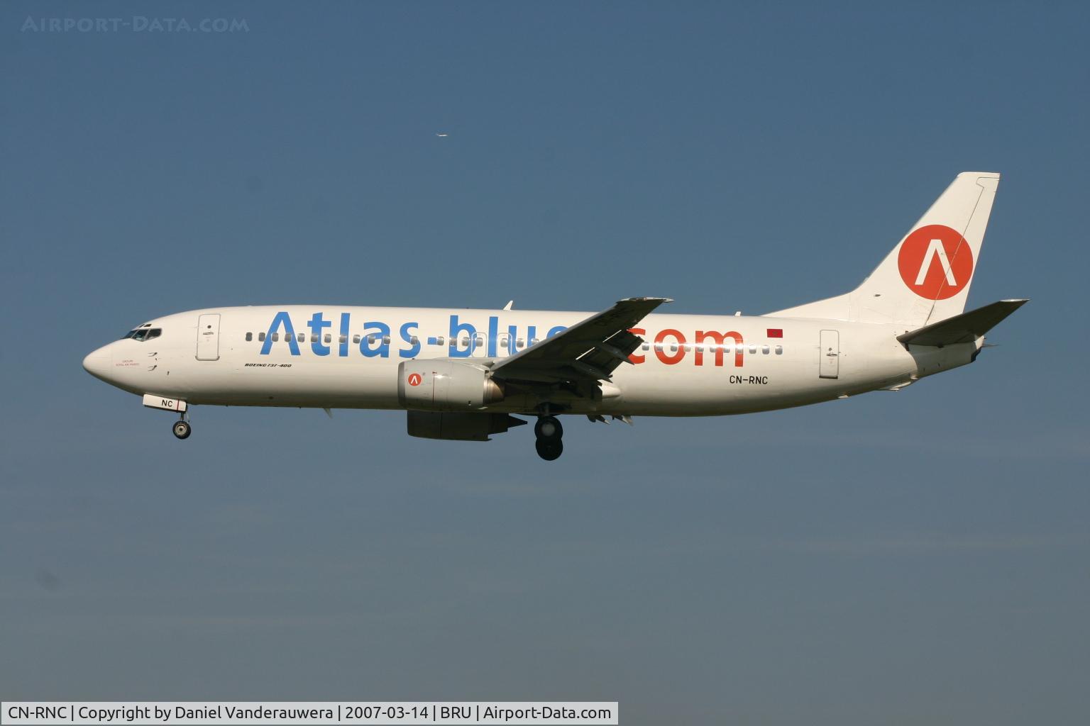 CN-RNC, 1994 Boeing 737-4B6 C/N 26529, arrival of flight 8A412 from Marrakech
