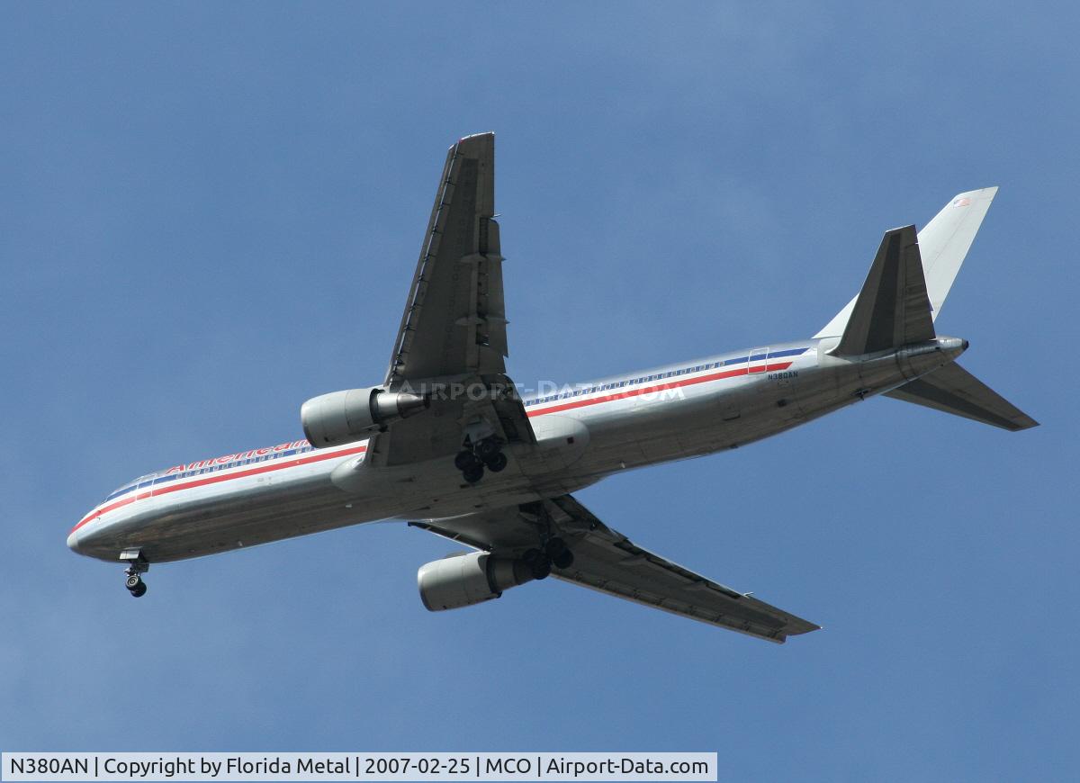 N380AN, 1993 Boeing 767-323 C/N 25449, American