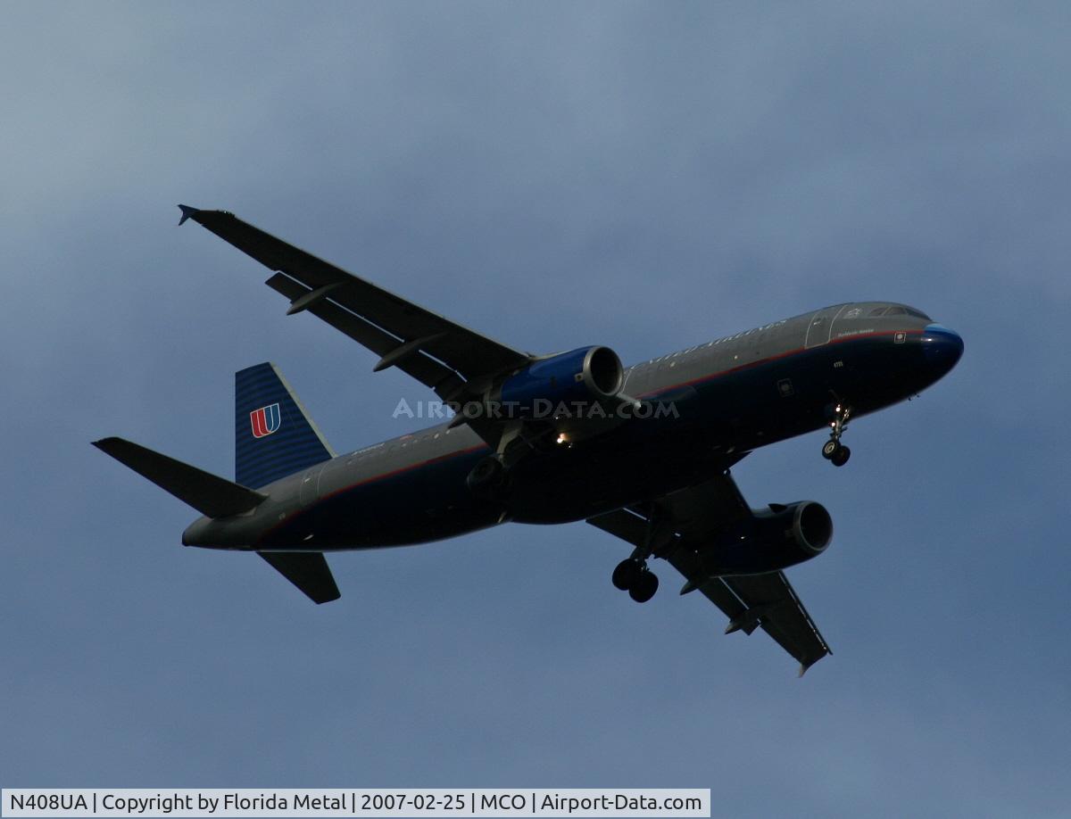 N408UA, 1994 Airbus A320-232 C/N 457, United Mainline