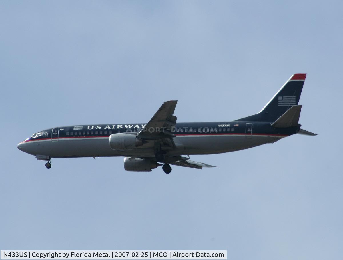N433US, 1990 Boeing 737-4B7 C/N 24555, US
