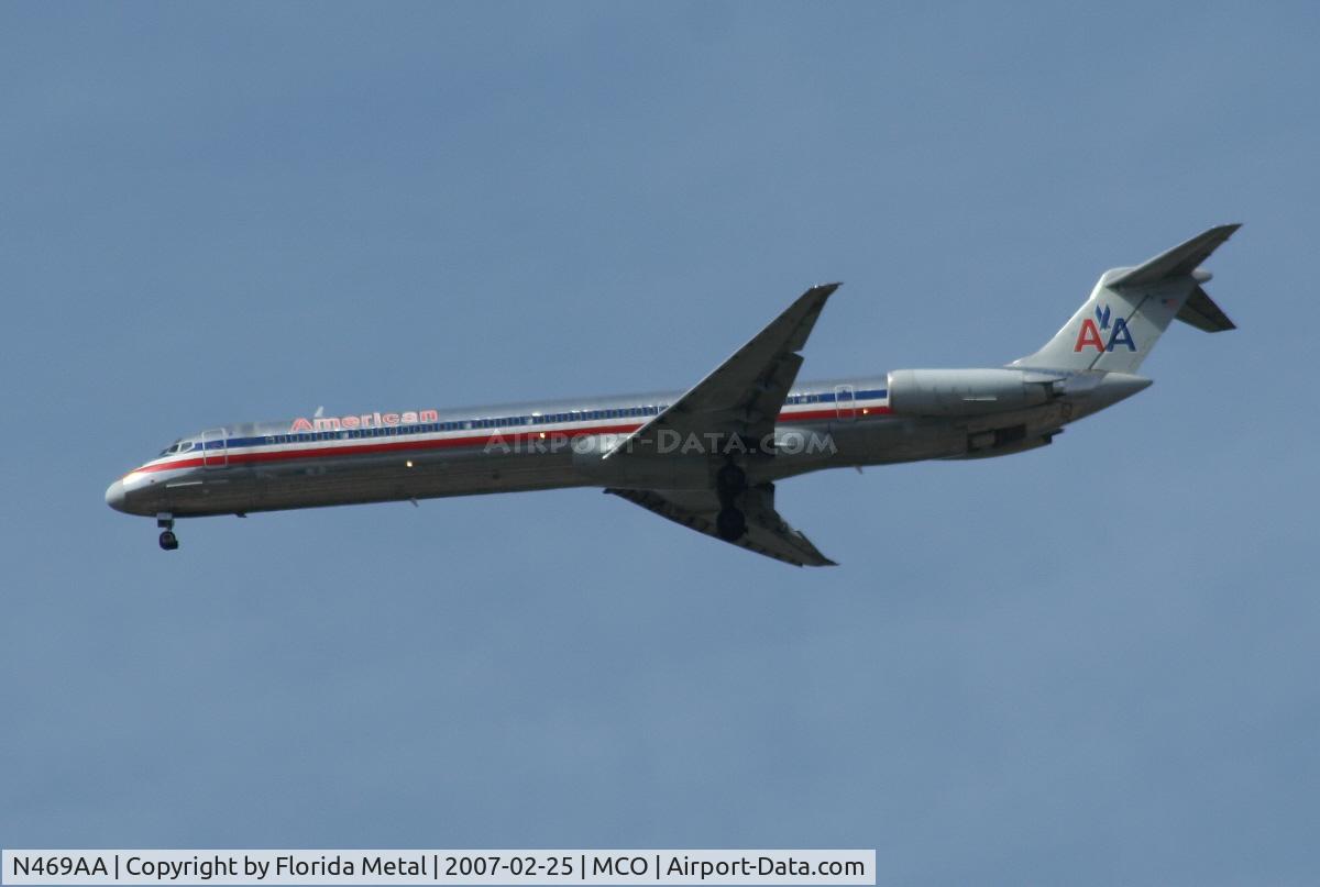 N469AA, 1988 McDonnell Douglas MD-82 (DC-9-82) C/N 49599, American