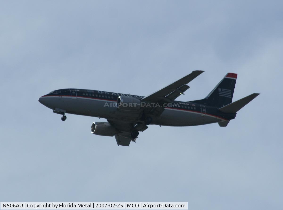 N506AU, 1987 Boeing 737-3B7 C/N 23381, US