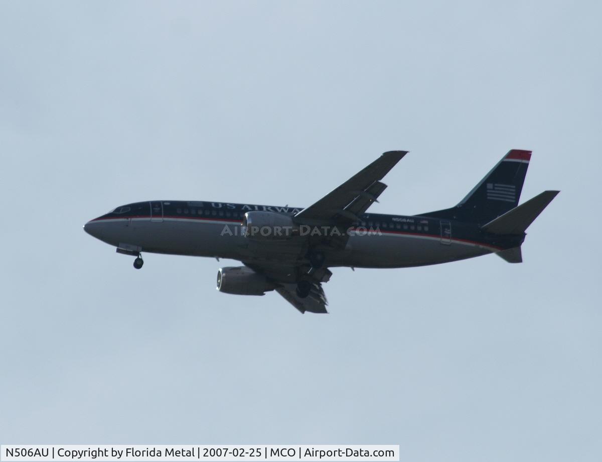 N506AU, 1987 Boeing 737-3B7 C/N 23381, US