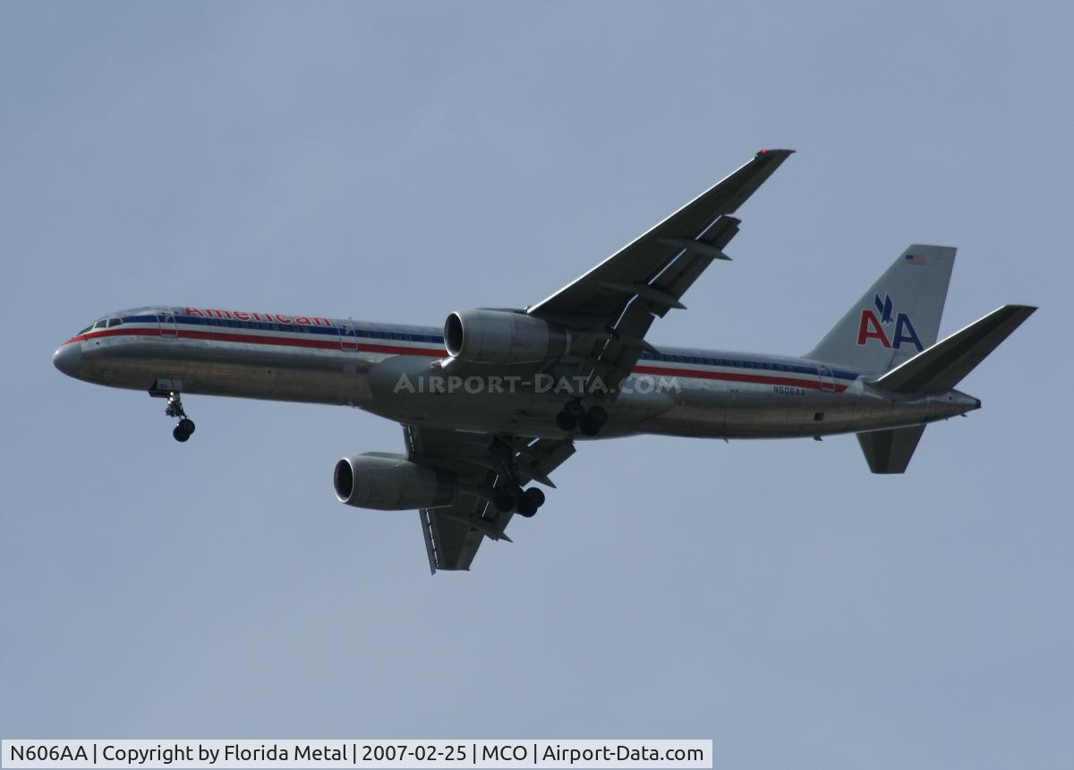 N606AA, 1996 Boeing 757-223 C/N 27057, American