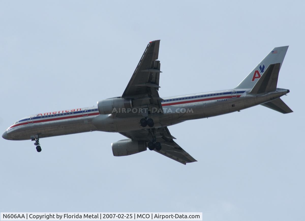 N606AA, 1996 Boeing 757-223 C/N 27057, American