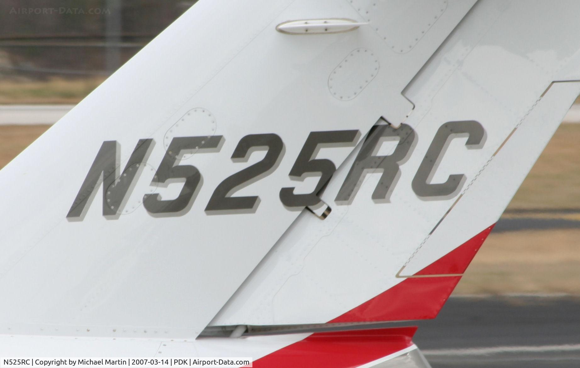 N525RC, 1997 Cessna 525 CitationJet CJ1 C/N 525-0178, Tail Numbers