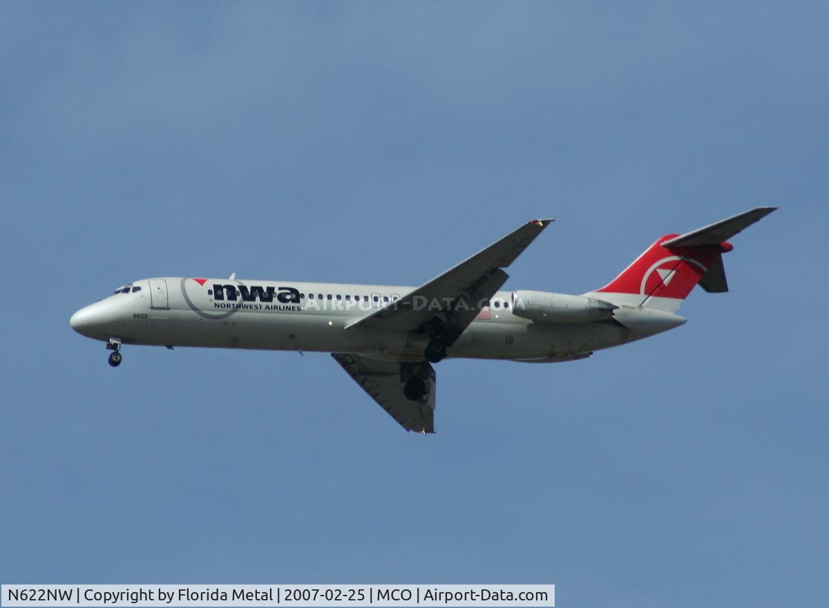 N622NW, 1972 Douglas DC-9-32 C/N 47575, Northwest