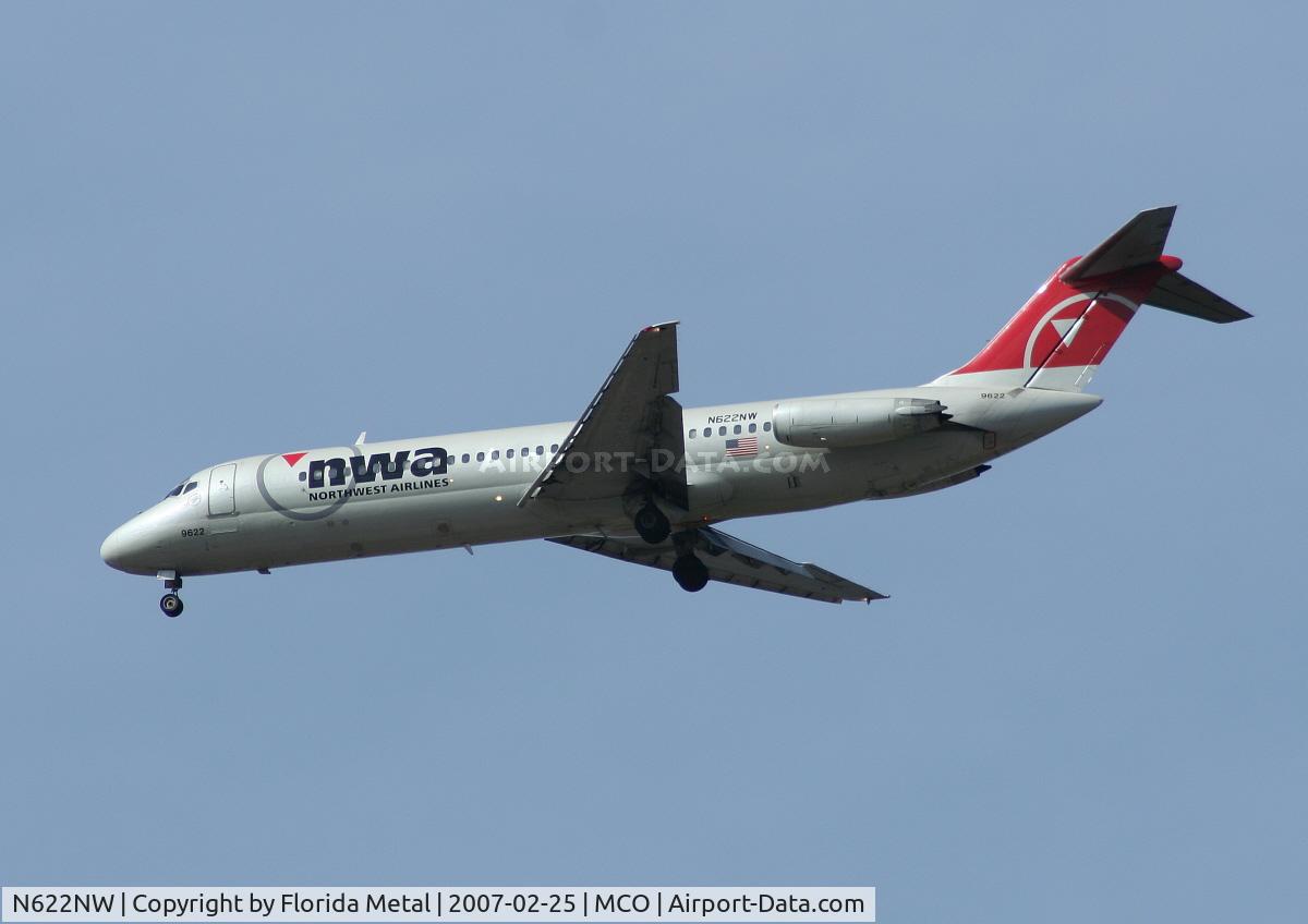 N622NW, 1972 Douglas DC-9-32 C/N 47575, Northwest