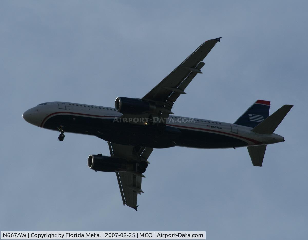 N667AW, 2002 Airbus A320-232 C/N 1710, US