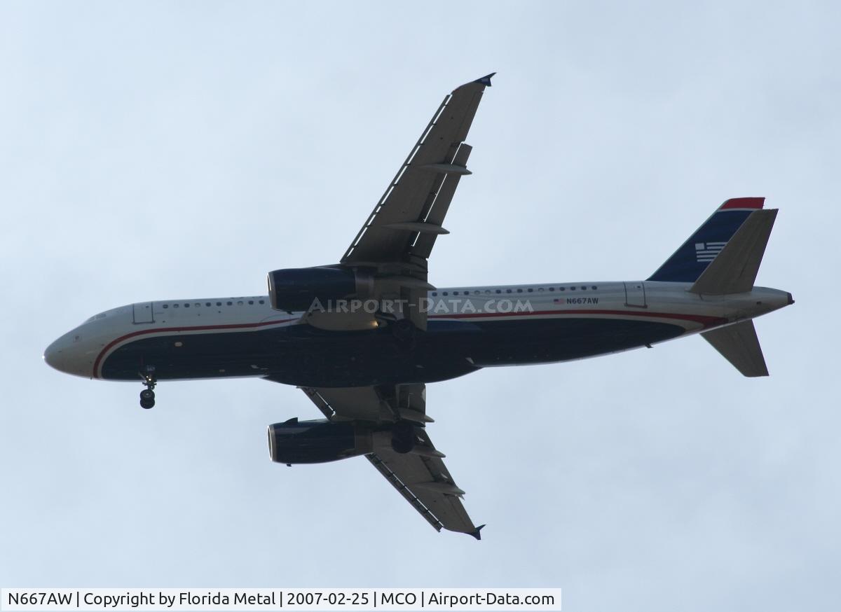 N667AW, 2002 Airbus A320-232 C/N 1710, US