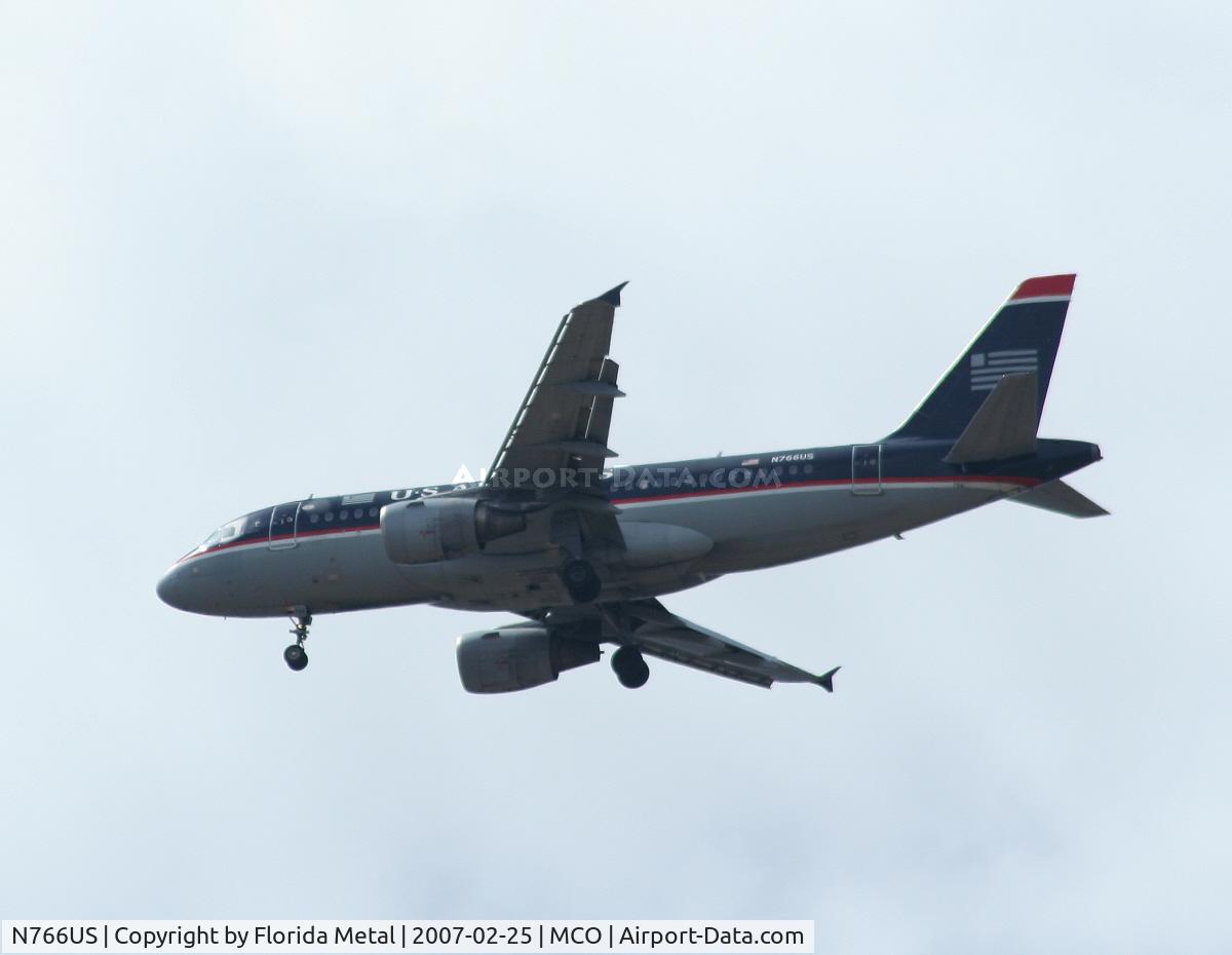 N766US, 2000 Airbus A319-112 C/N 1378, US