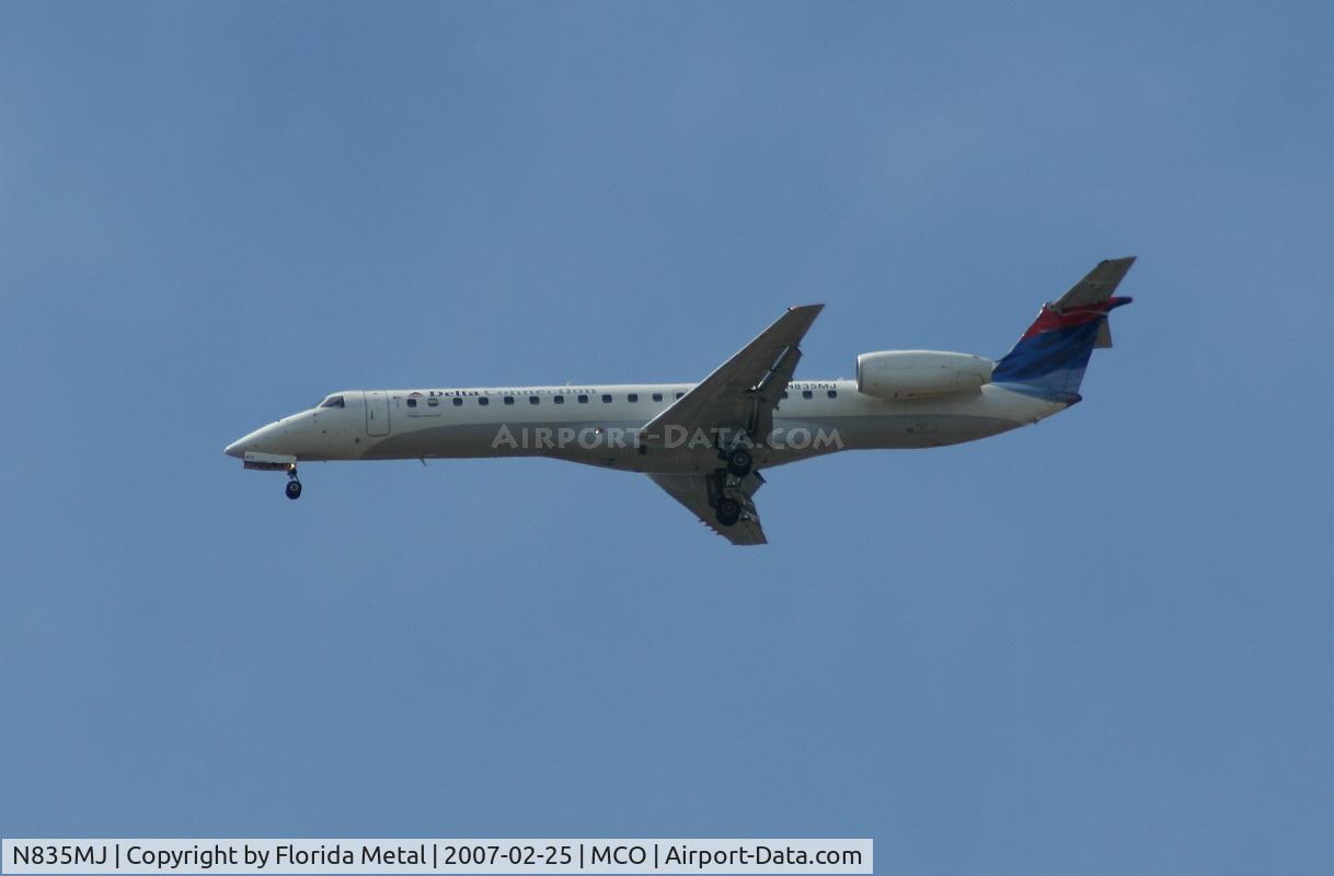 N835MJ, 2000 Embraer EMB-145LR C/N 145353, Delta Connect