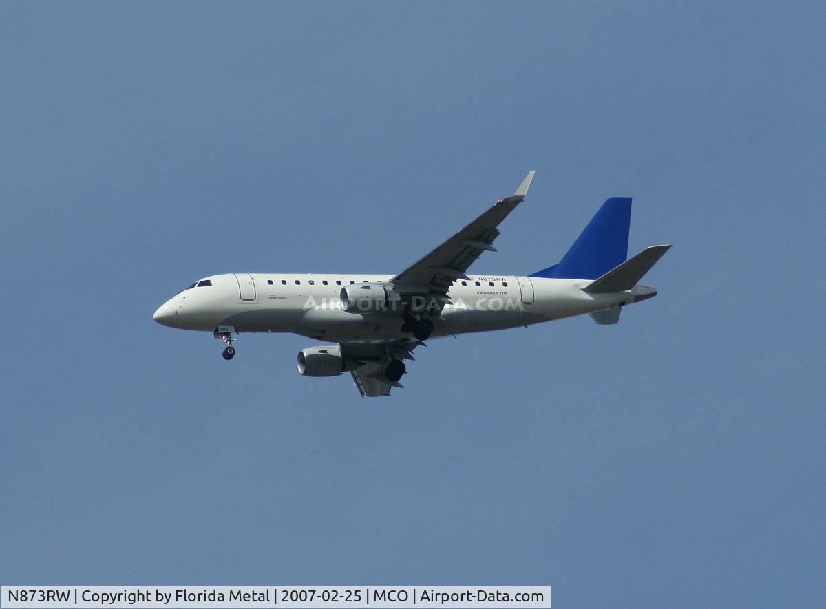 N873RW, 2006 Embraer 170SU (ERJ-170-100SU) C/N 17000144, Shuttle America