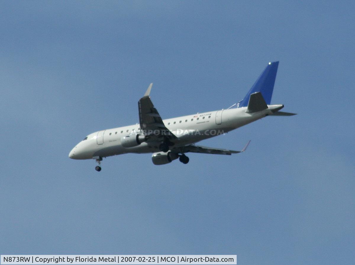 N873RW, 2006 Embraer 170SU (ERJ-170-100SU) C/N 17000144, Shuttle America
