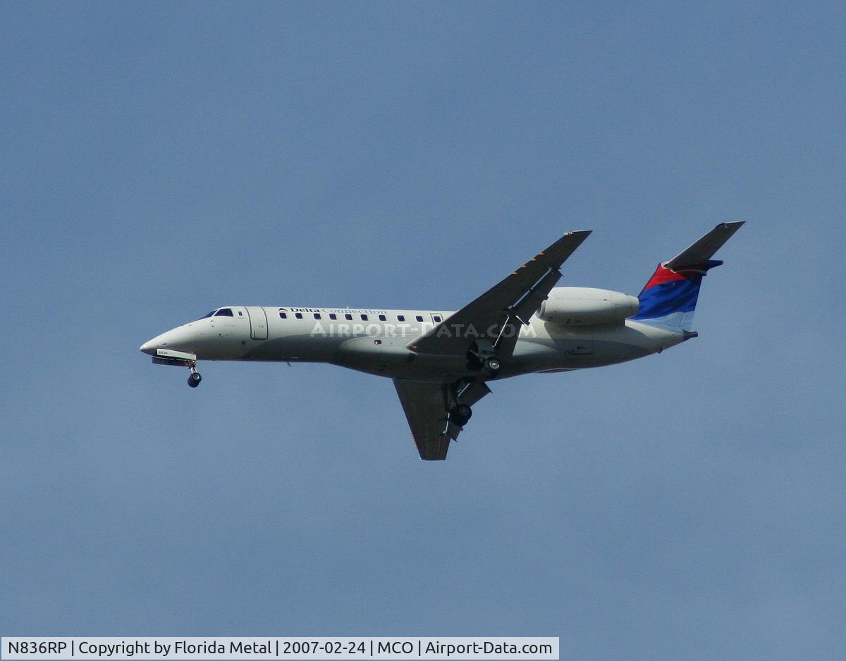 N836RP, 2003 Embraer ERJ-135LR (EMB-135LR) C/N 145713, Delta Connect