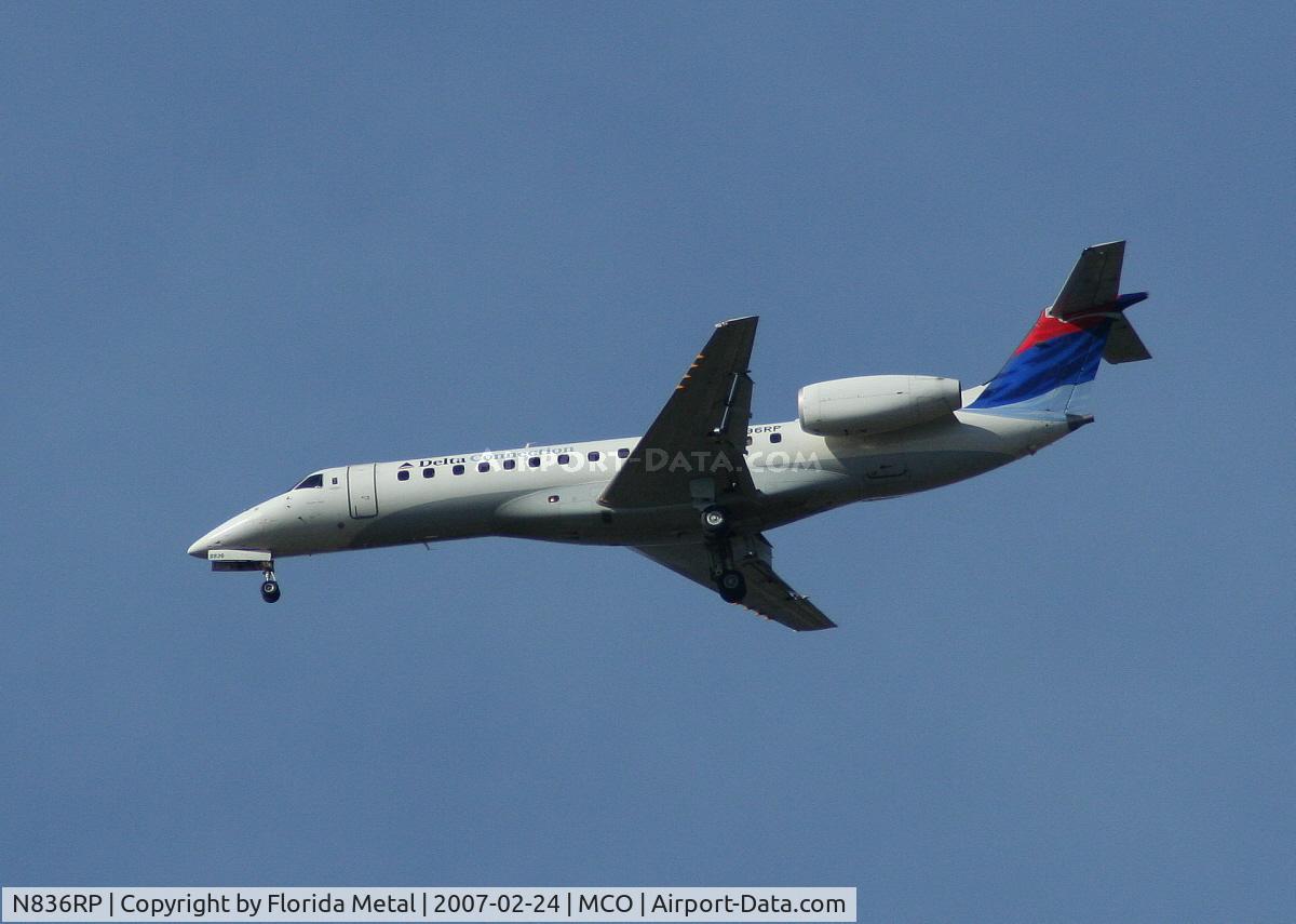 N836RP, 2003 Embraer ERJ-135LR (EMB-135LR) C/N 145713, Delta Connect