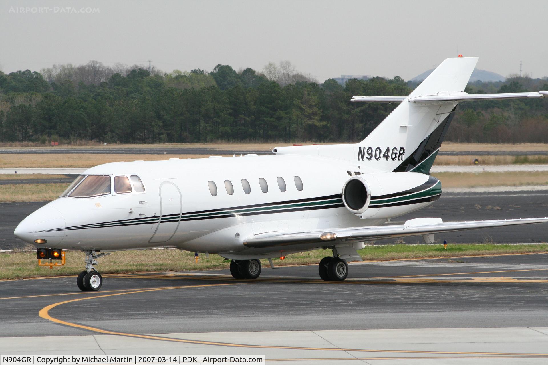 N904GR, British Aerospace BAe.125 Series 800A C/N 258179, Former N904GP at PDK