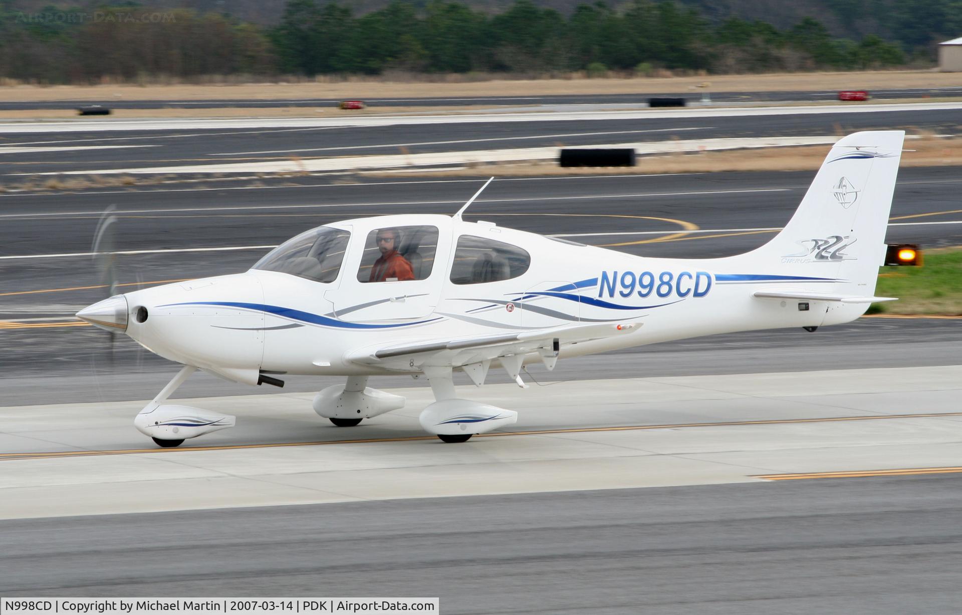 N998CD, 2003 Cirrus SR22 C/N 0482, You looking at me?