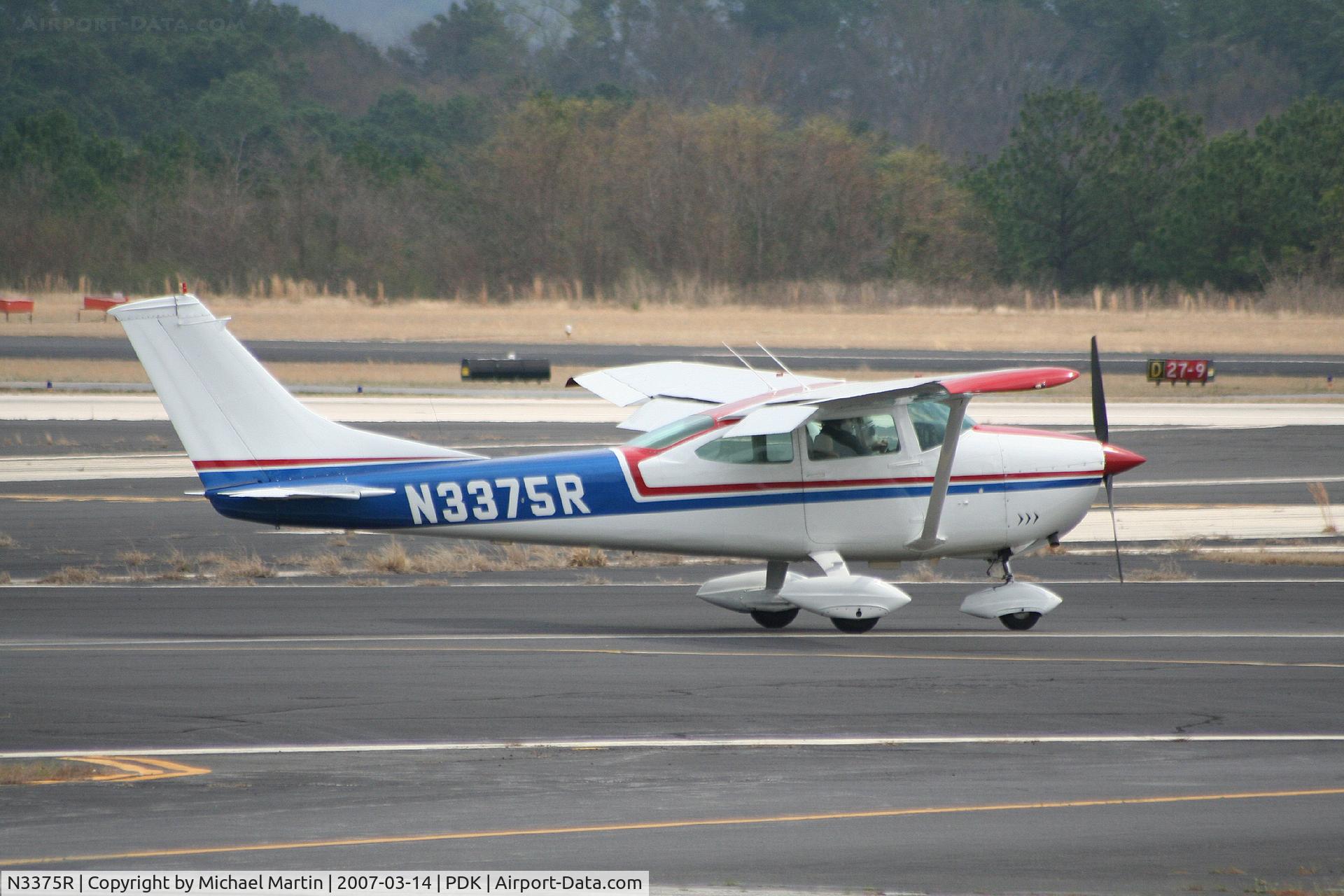 N3375R, 1967 Cessna 182L Skylane C/N 18258675, Landing Runway 20R
