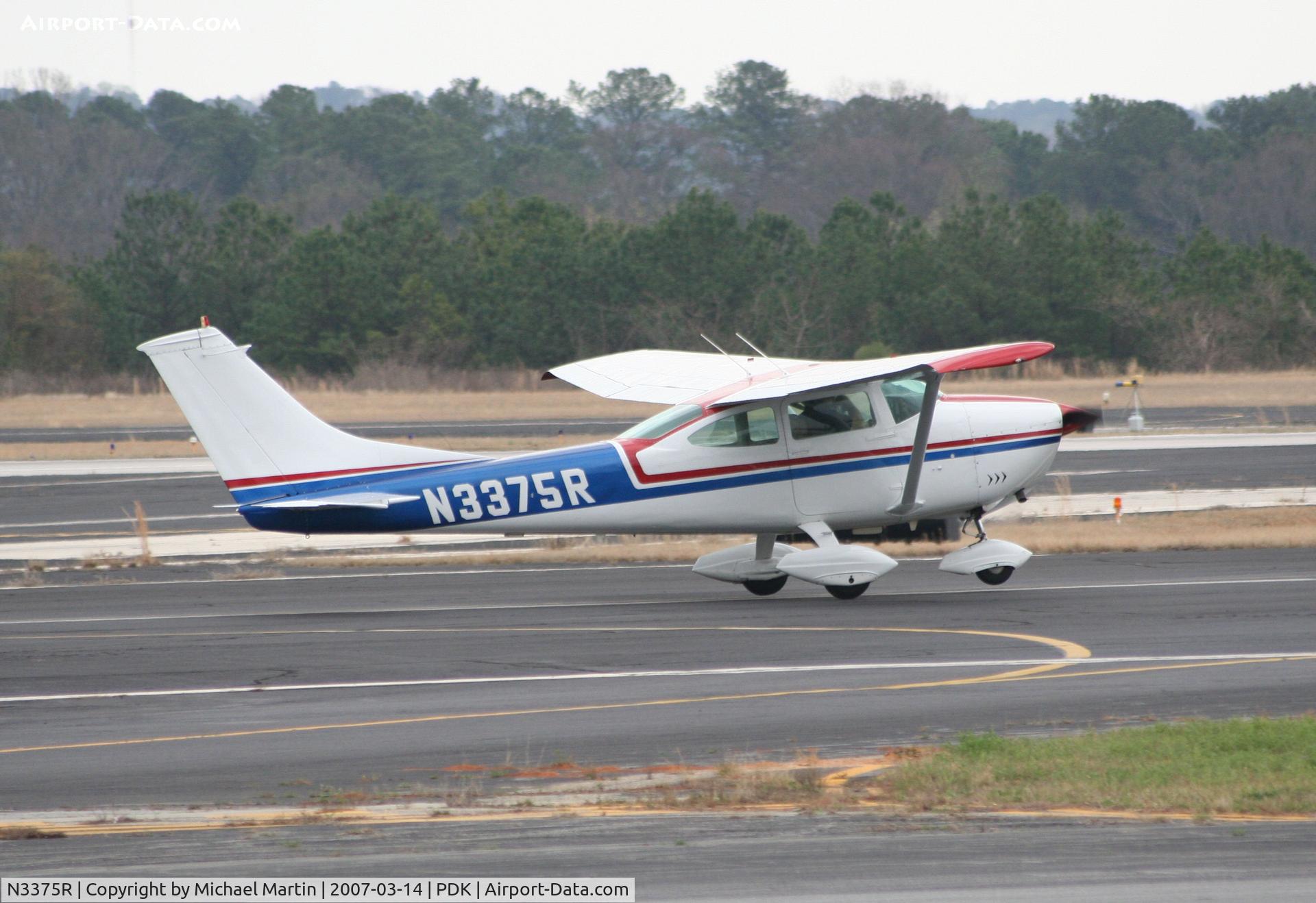 N3375R, 1967 Cessna 182L Skylane C/N 18258675, Departing PDK for parts unknown!