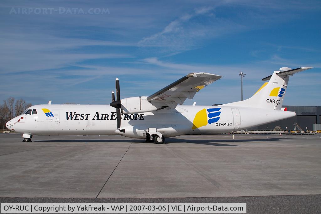 OY-RUC, 1991 ATR 72-201 C/N 227, Westair ATR72