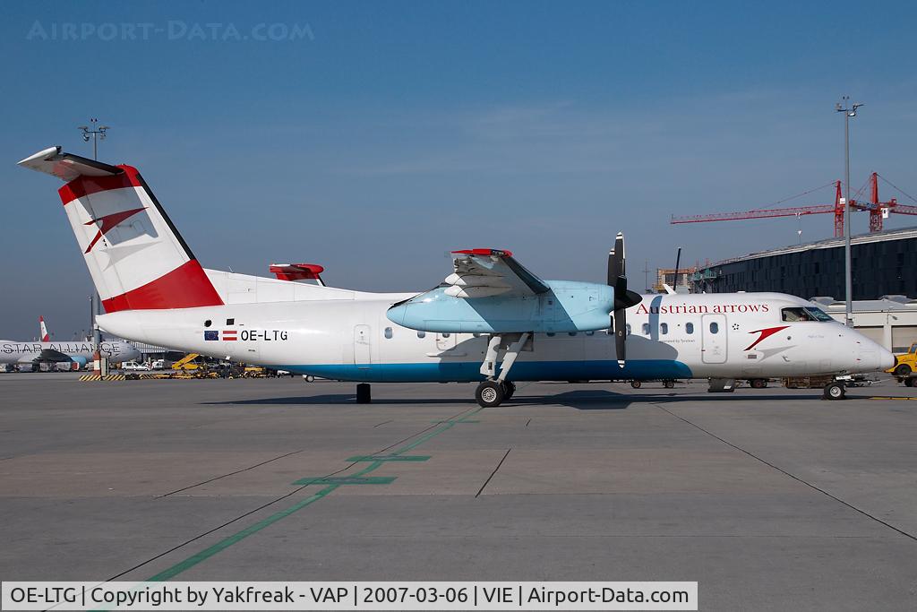OE-LTG, 1997 De Havilland Canada DHC-8-314Q Dash 8 C/N 438, Austrian Arrows Dash8-300