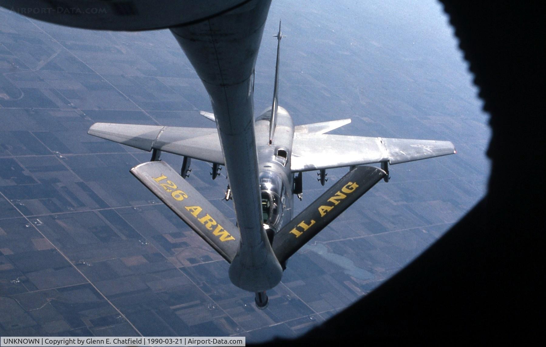 UNKNOWN, , Refueling A-7s over Estherville, IA