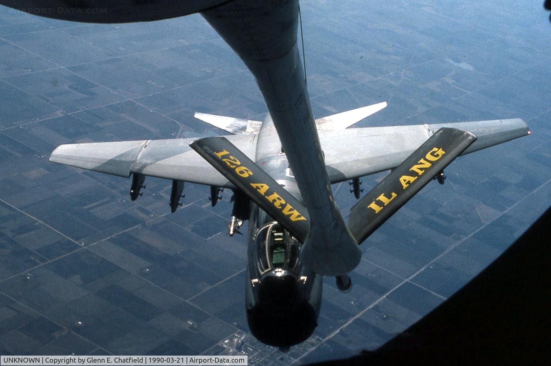 UNKNOWN, , Refueling A-7s over Estherville, IA