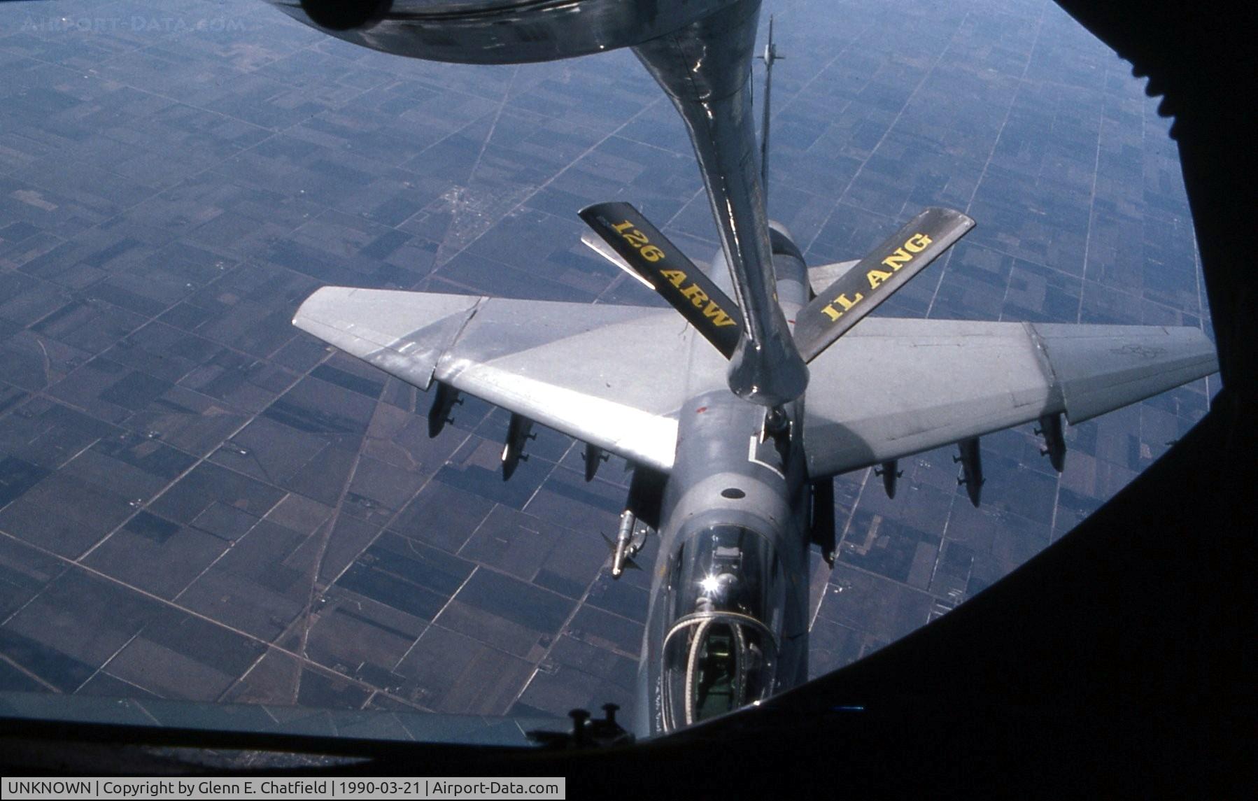 UNKNOWN, , Refueling A-7s over Estherville, IA