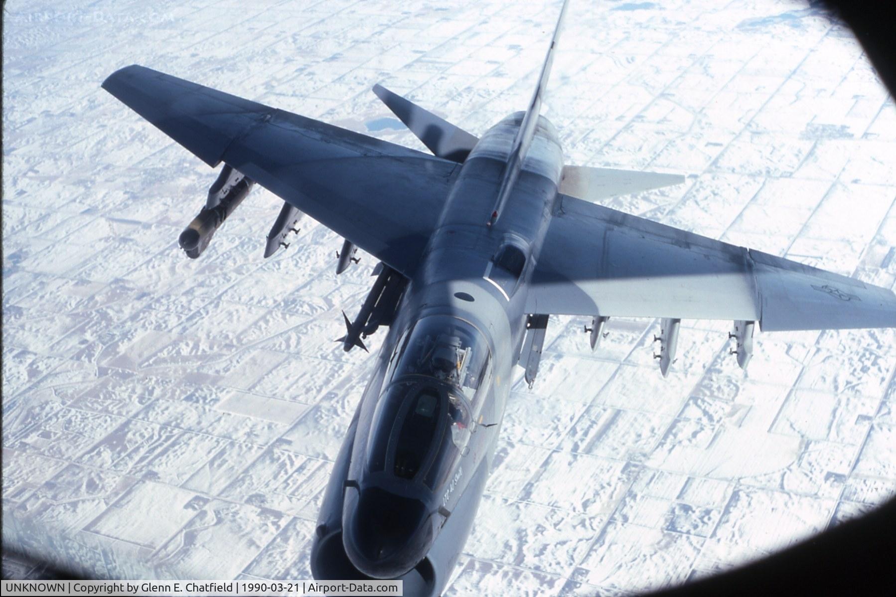 UNKNOWN, , Refueling A-7s over Estherville, IA