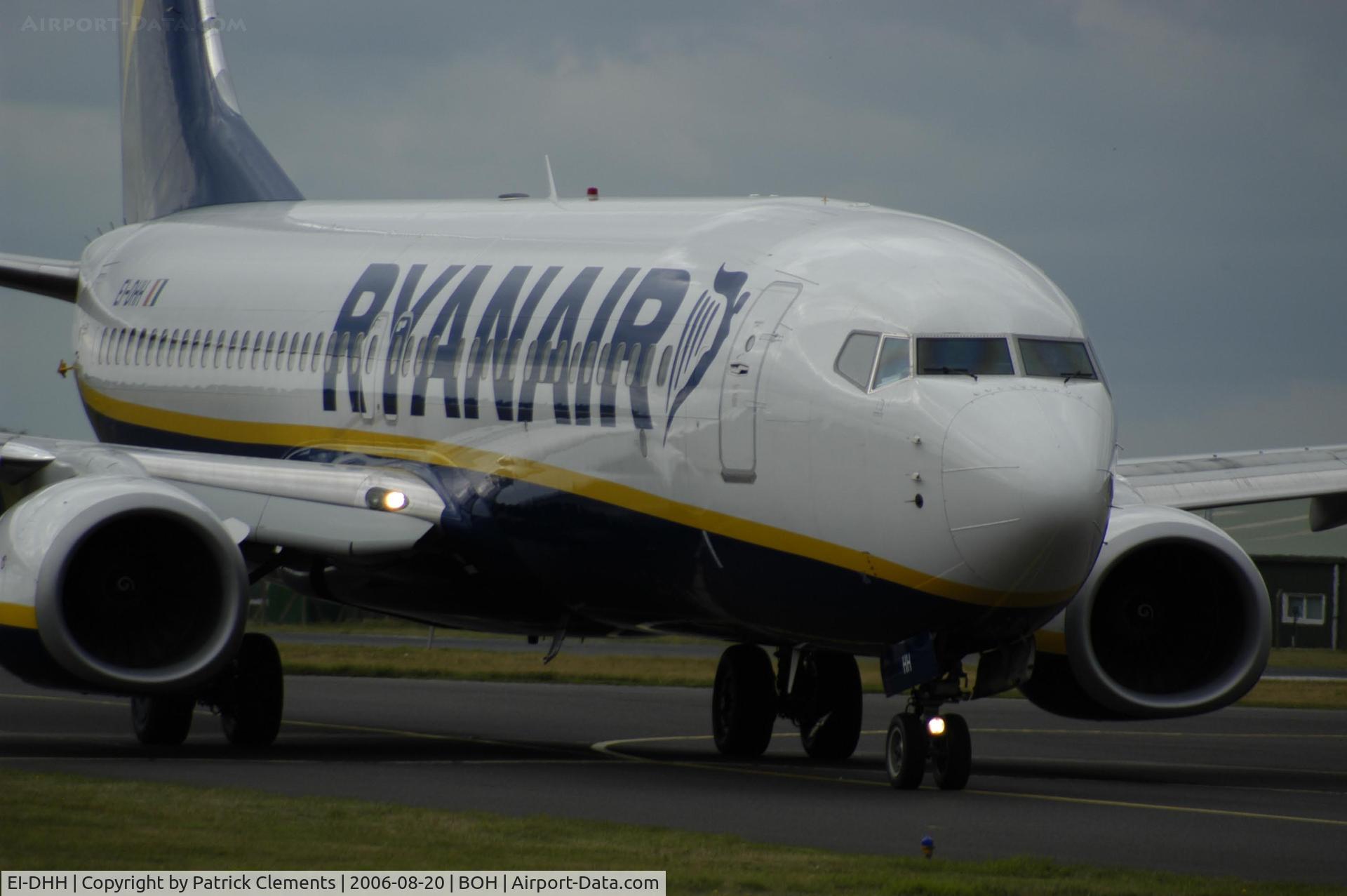 EI-DHH, 2005 Boeing 737-8AS C/N 33817, RYANAIR 737-800