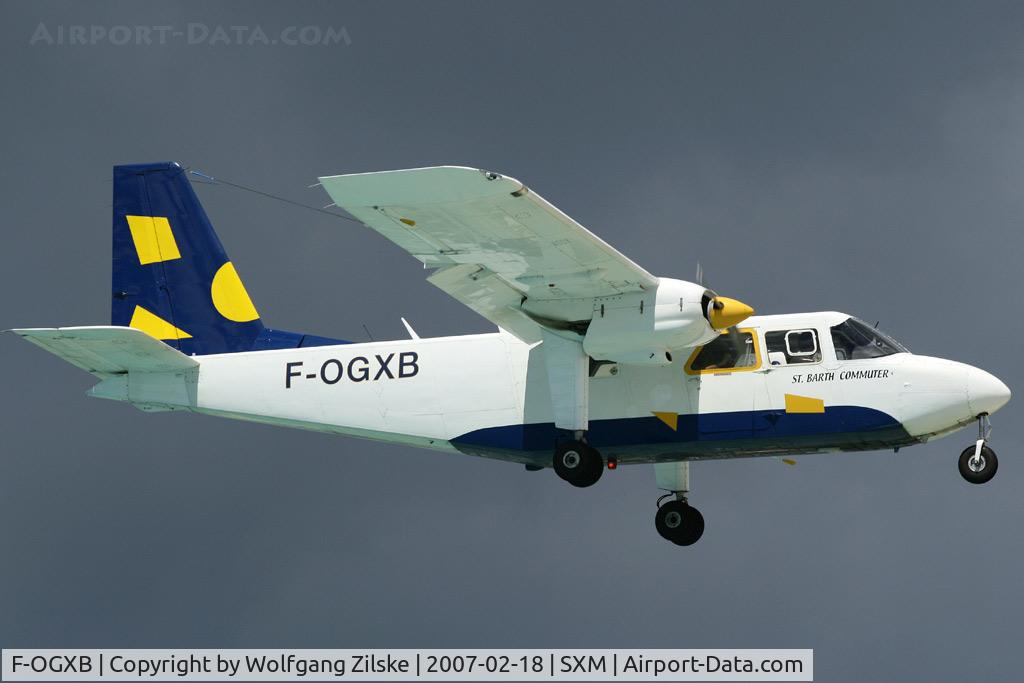 F-OGXB, 1972 Britten-Norman BN-2A-2 Islander C/N 303, visitor