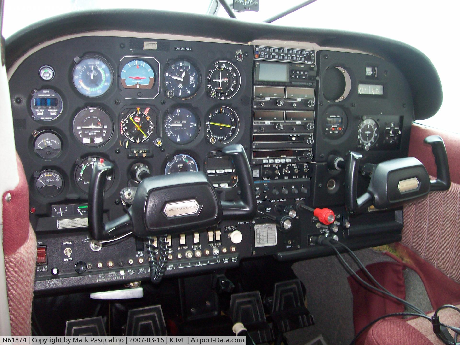 N61874, 1977 Cessna 180K Skywagon C/N 18052809, Cessna 180