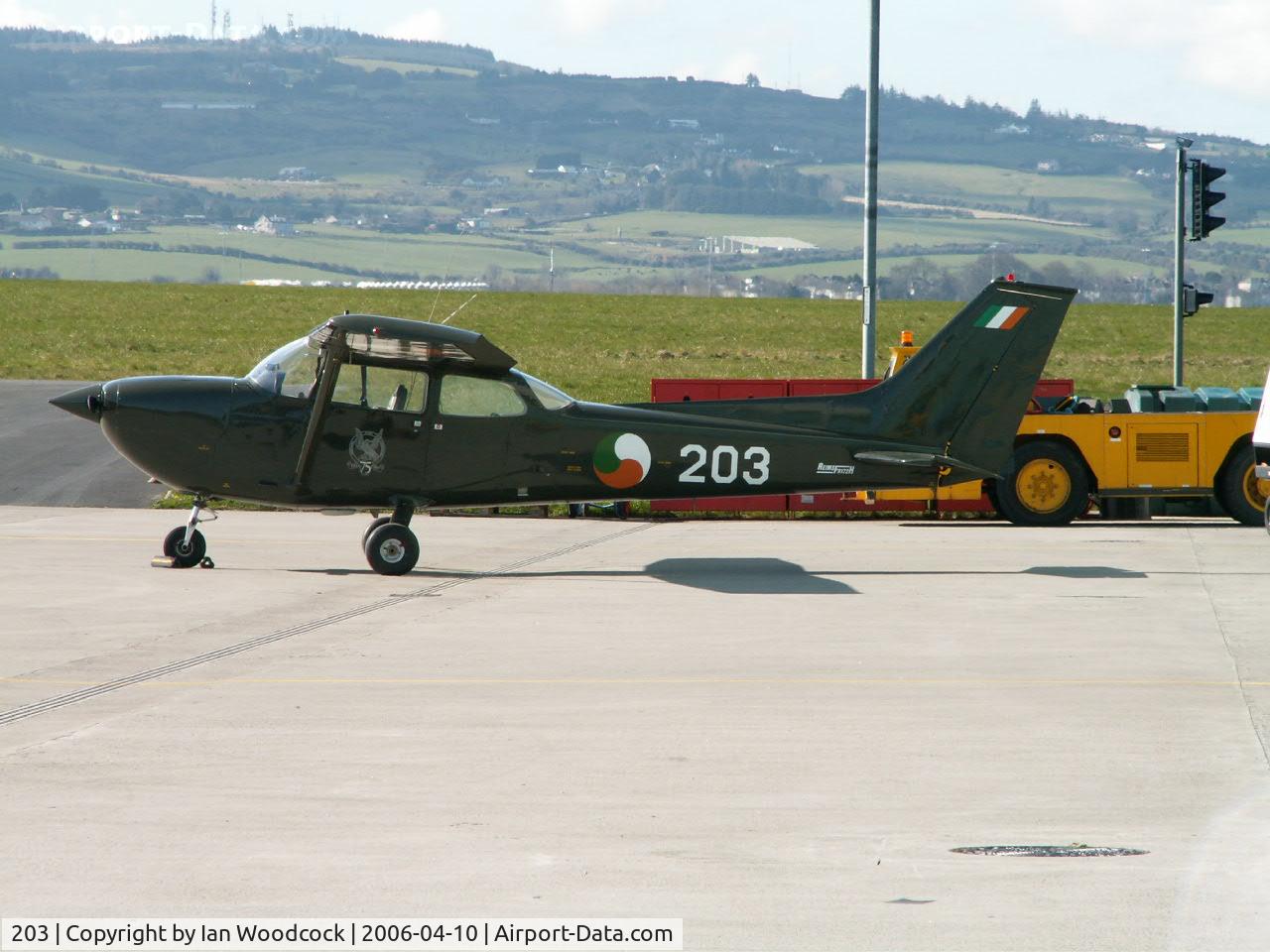 203, 1972 Reims Cessna FR172H Reims Rocket C/N 0343, Cessna FR-172H/Irish Air Corps/Baldonnel