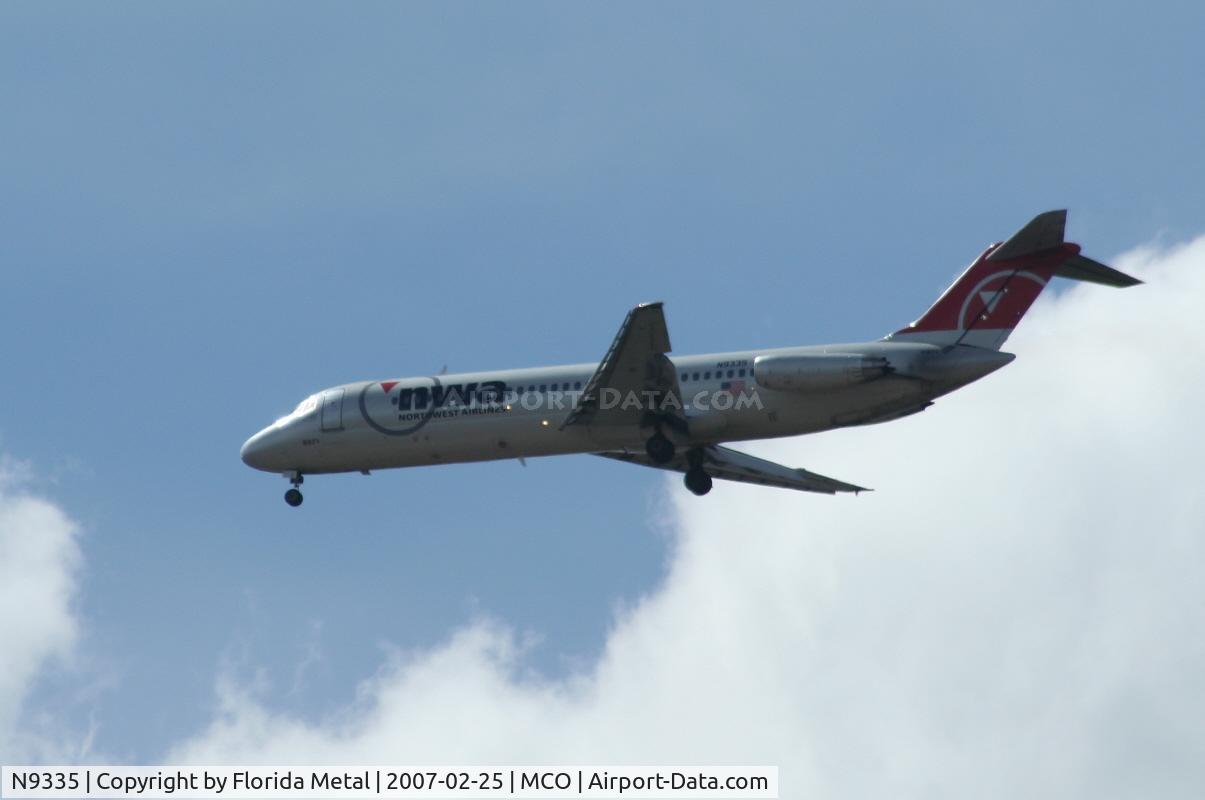 N9335, 1971 Douglas DC-9-31 C/N 47337, Northwest DC-9