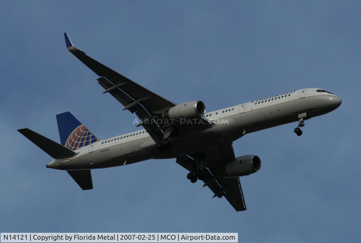 N14121, 1997 Boeing 757-224 C/N 27563, Continental