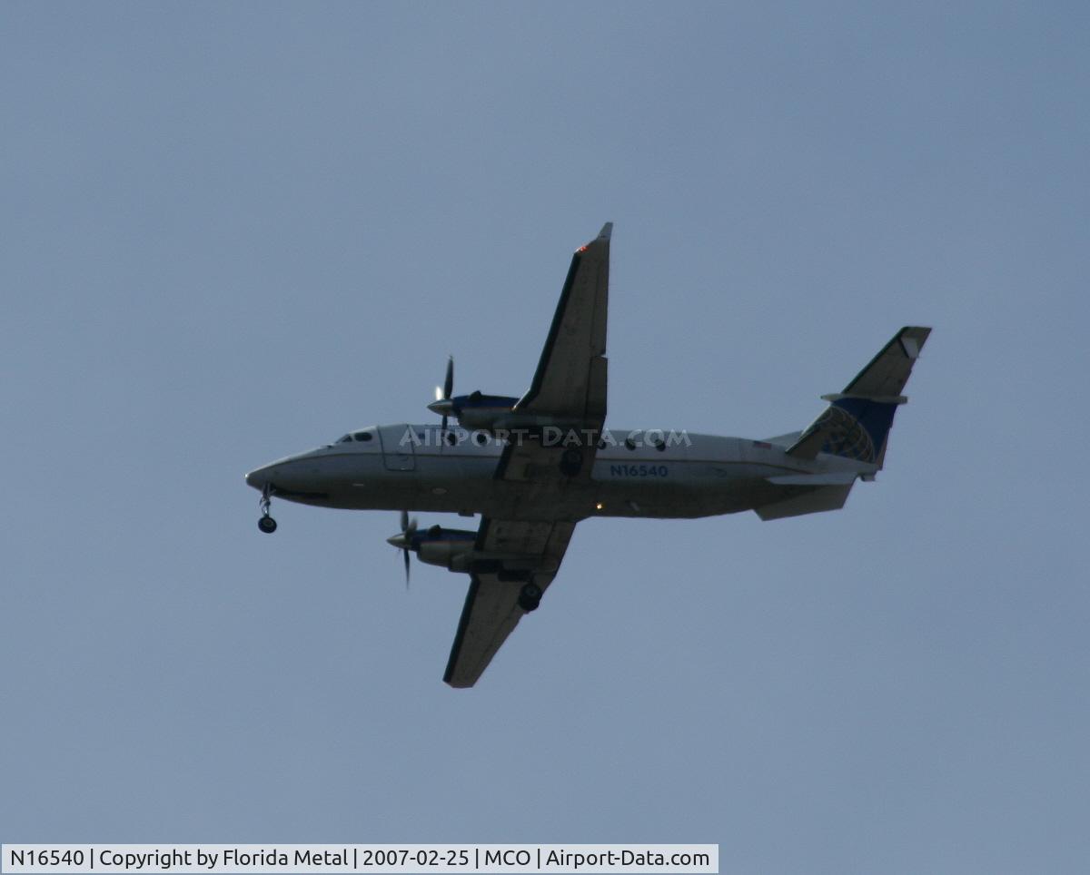 N16540, 1995 Beech 1900D C/N UE-172, Continental Connection