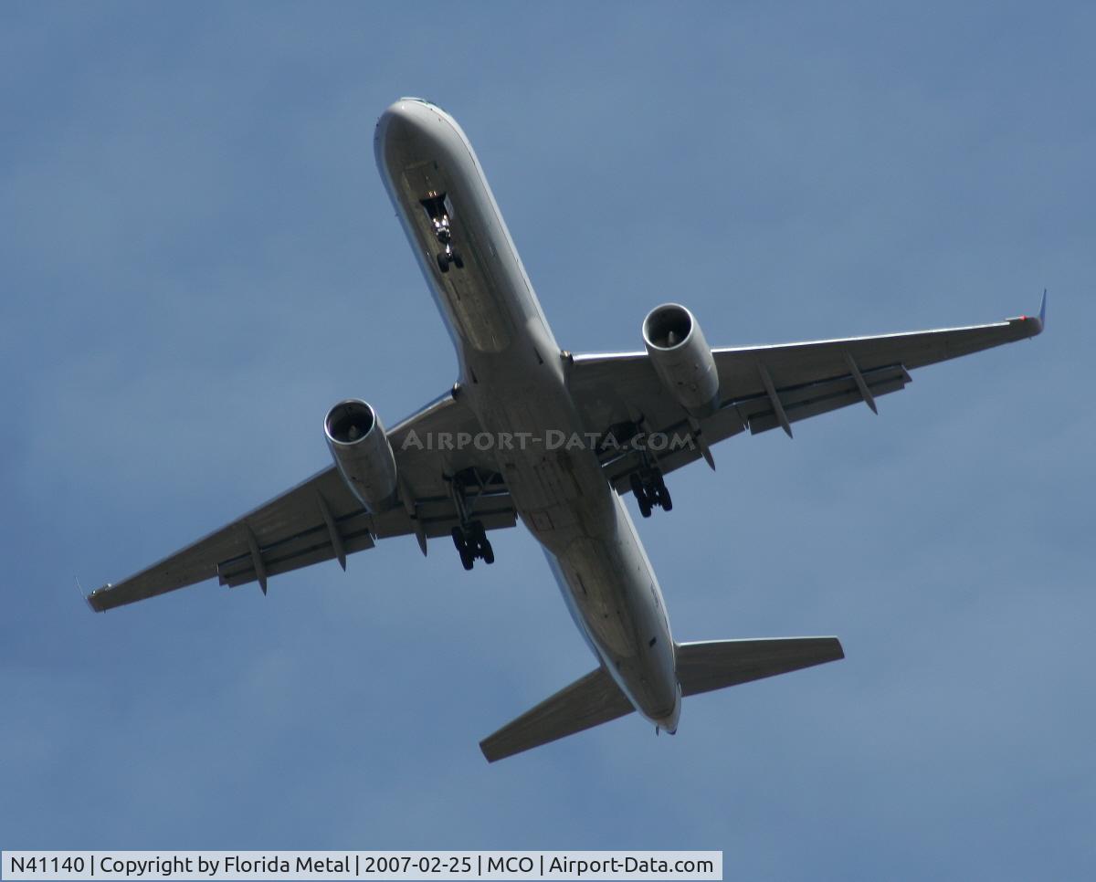 N41140, 2000 Boeing 757-224 C/N 30353, Continental