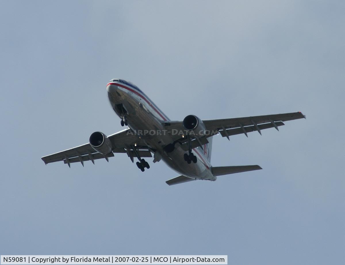 N59081, 1992 Airbus A300B4-605R C/N 639, American