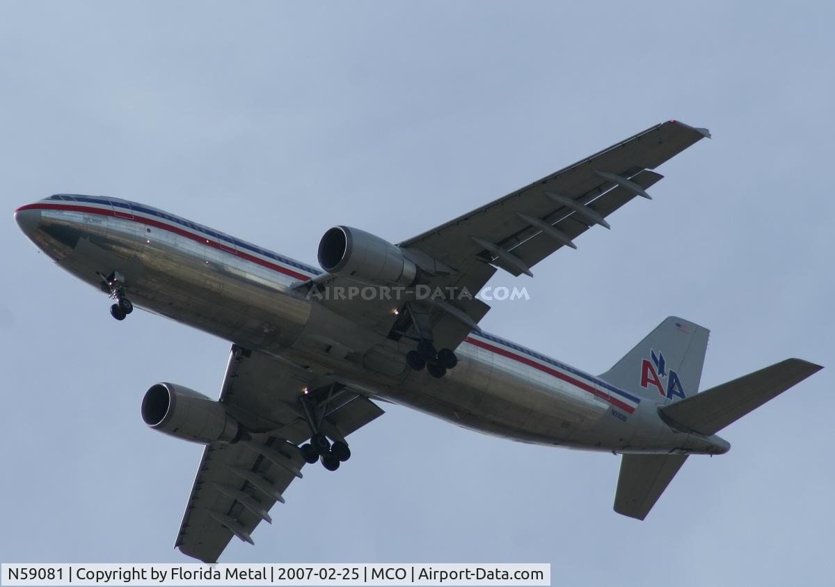 N59081, 1992 Airbus A300B4-605R C/N 639, American
