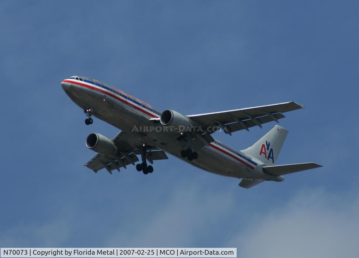 N70073, 1989 Airbus A300B4-605R C/N 516, American