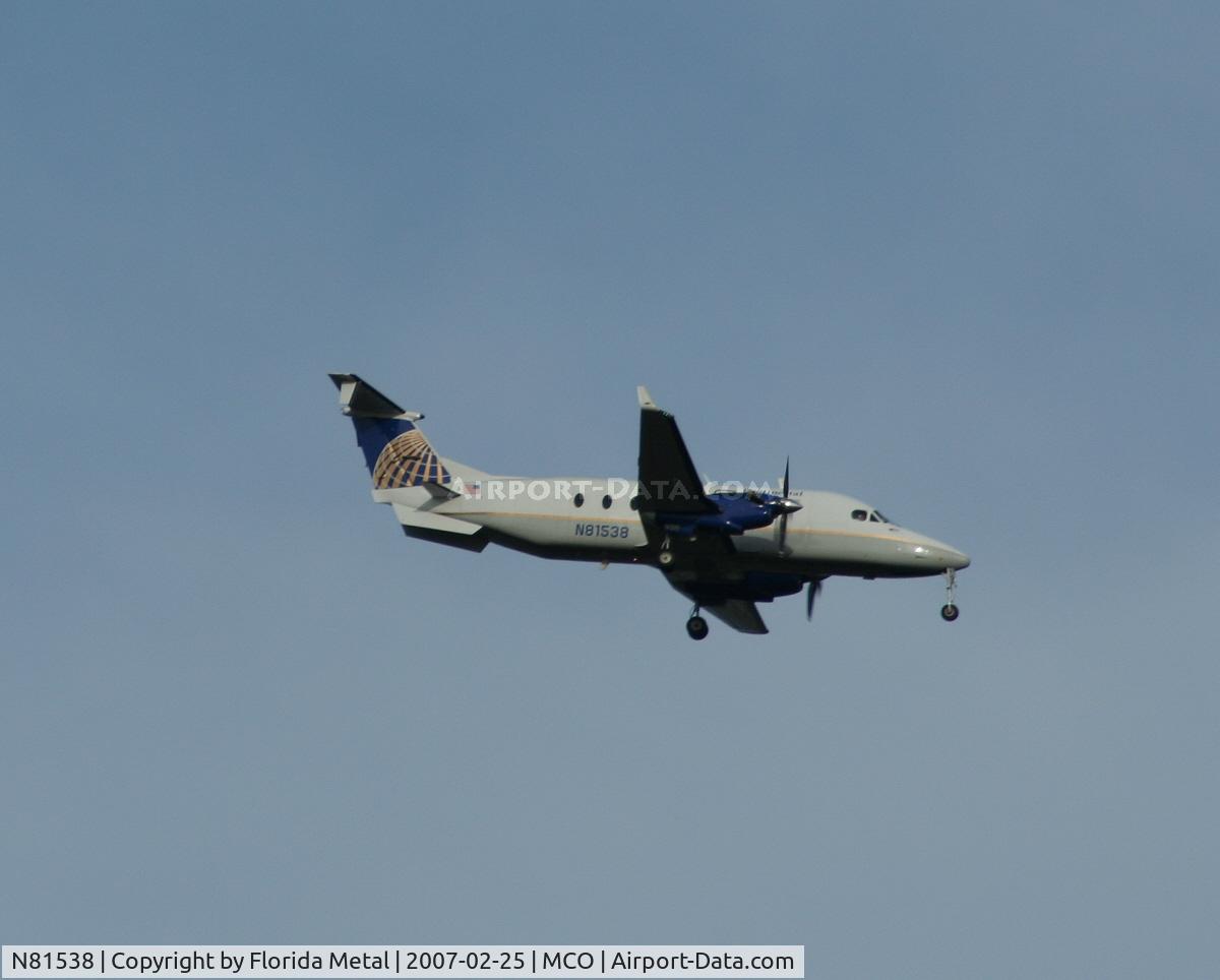 N81538, 1996 Beech 1900D C/N UE-199, Connect