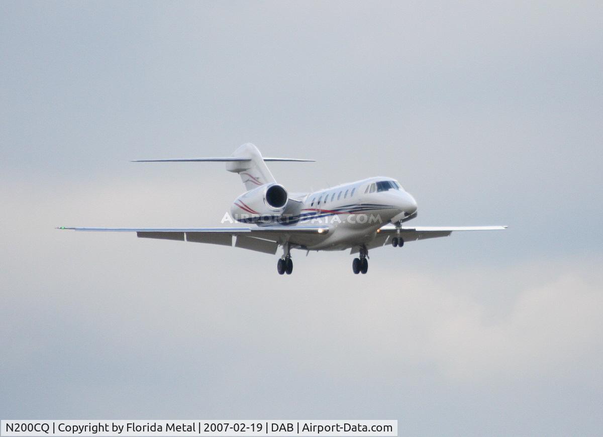 N200CQ, 2005 Cessna 750 Citation X C/N 750-0245, C750