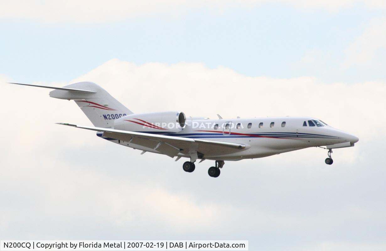 N200CQ, 2005 Cessna 750 Citation X C/N 750-0245, C750